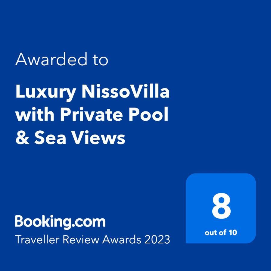 Villaer Luxury Nissovilla With Private Pool & Sea Views Kolýmbia